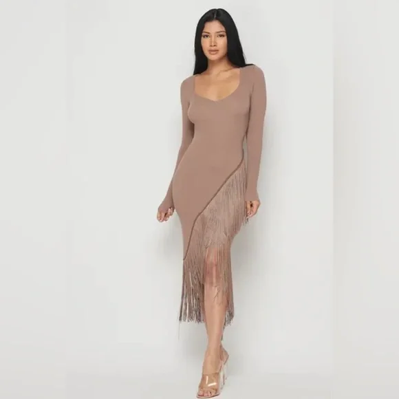 Hera Collection | Dresses | Fringe Asymmetrical Dress | Poshmark Hera Collection | Dresses | Fringe Asymmetrical Dress | Poshmark